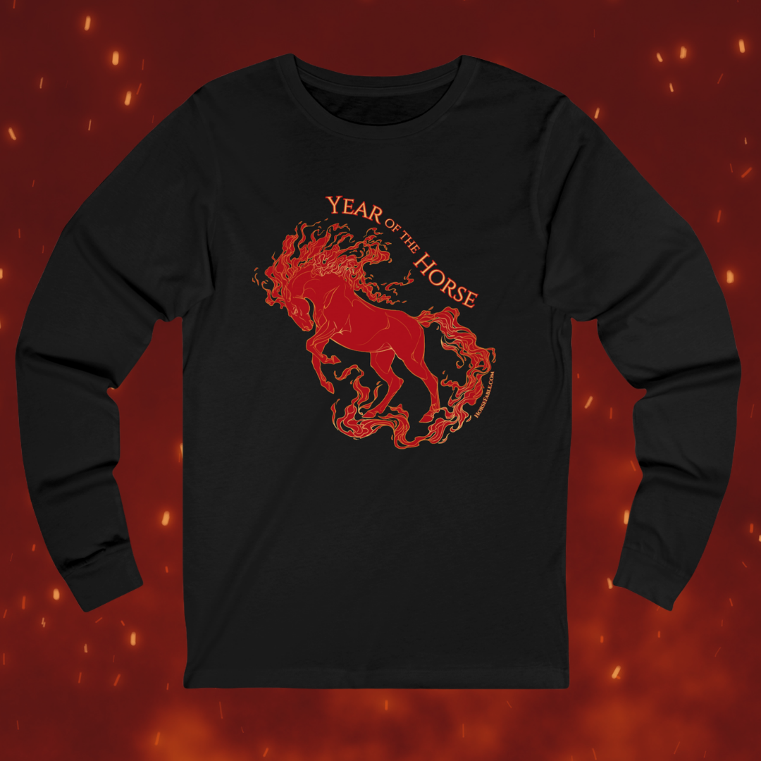 Long Sleeve Tee | Year of the Horse