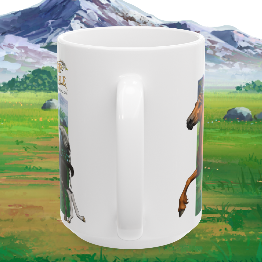 Horse Fable Herd | 15oz Ceramic Mug