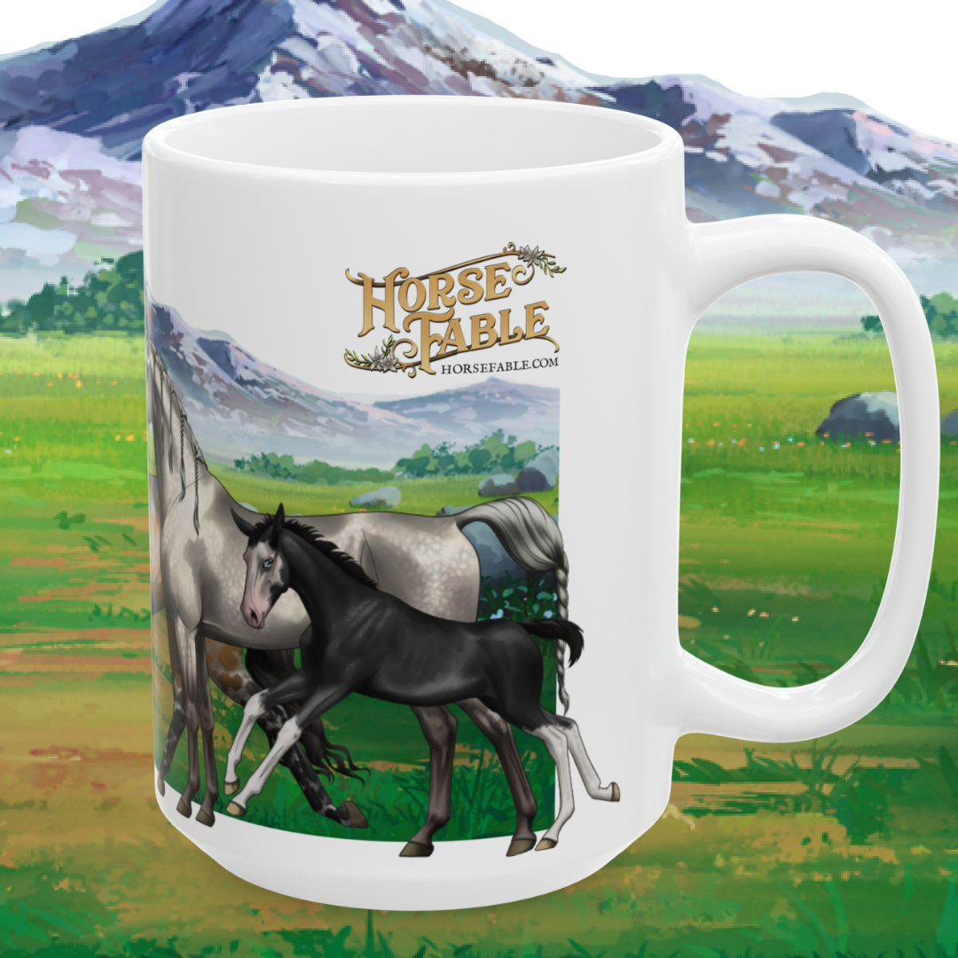 Horse Fable Herd | 15oz Ceramic Mug