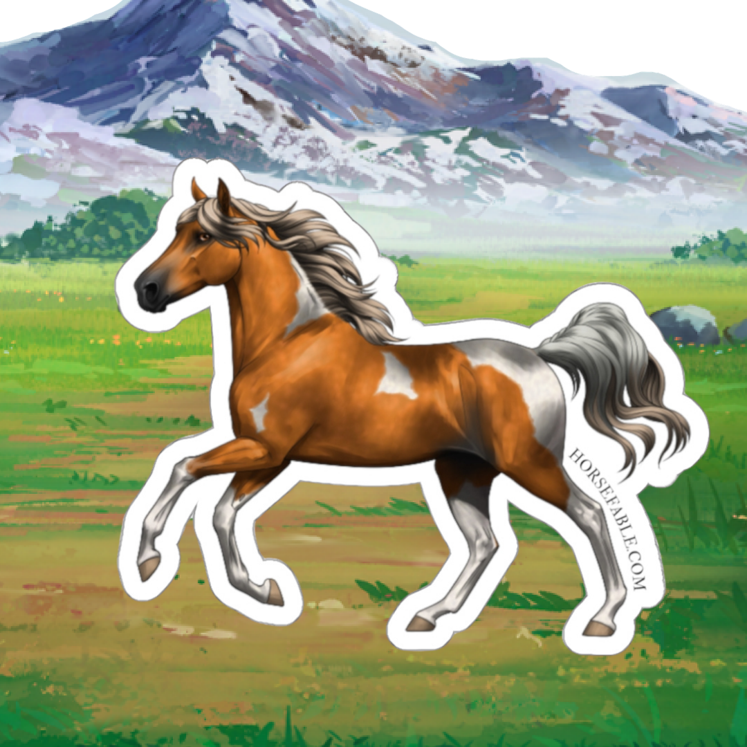 Brumbian - Flaxen Light Chestnut Tobiano | Sicker