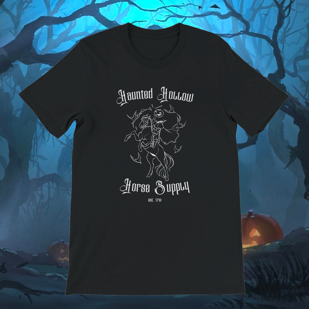 Haunted Hollow Horse Supply | Black T-Shirt