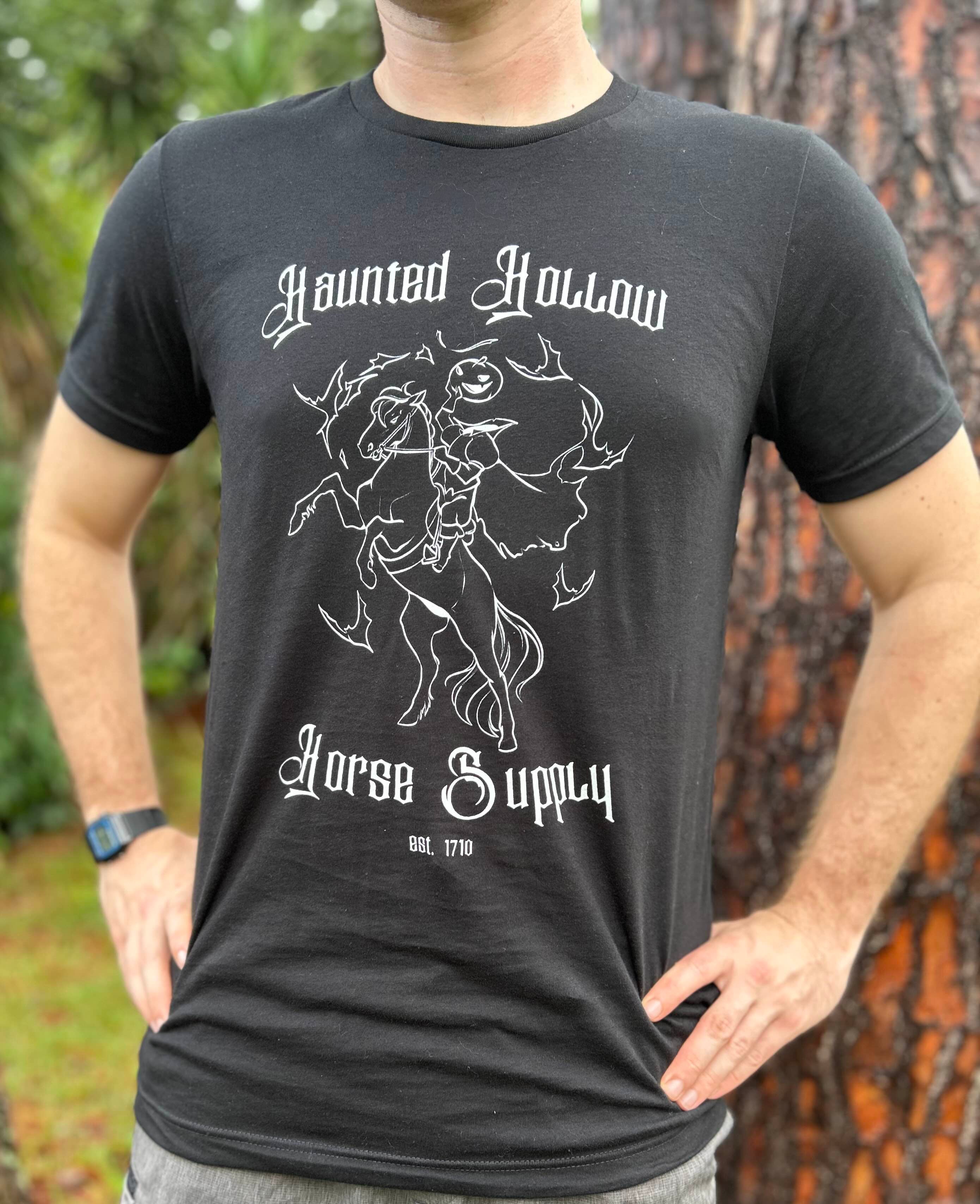 Haunted Hollow Horse Supply | Black T-Shirt