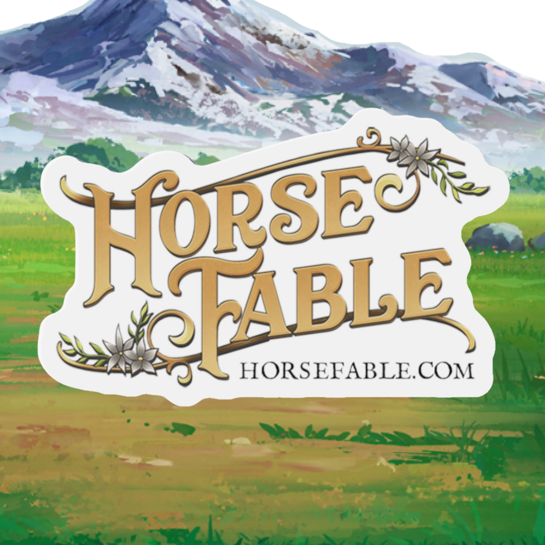 Horse Fable Logo | Sticker
